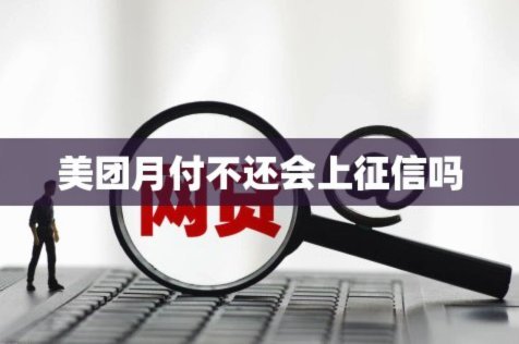 美团月付取现上征信吗 怎么查