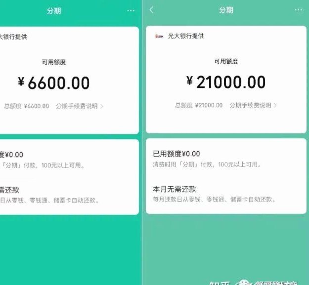 微信分期额度使用指南