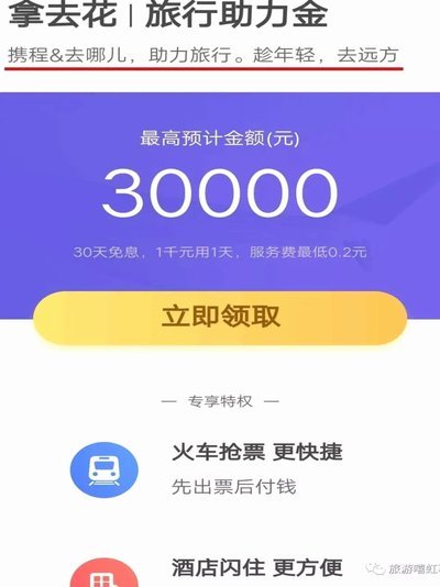 携程拿去花：申请条件揭示价值参与的秘密
